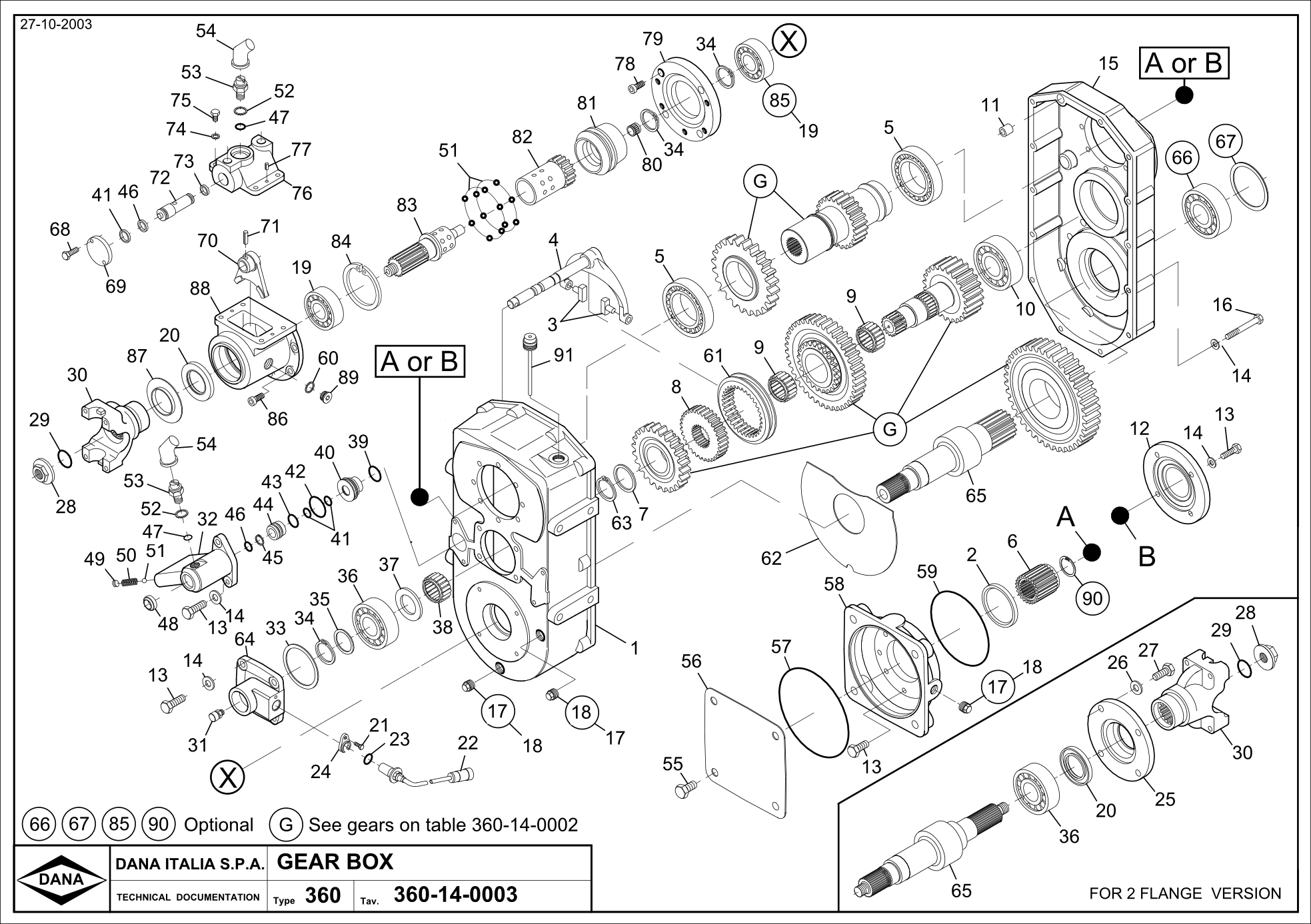 SPICER - 360/60 - Complete Assembly